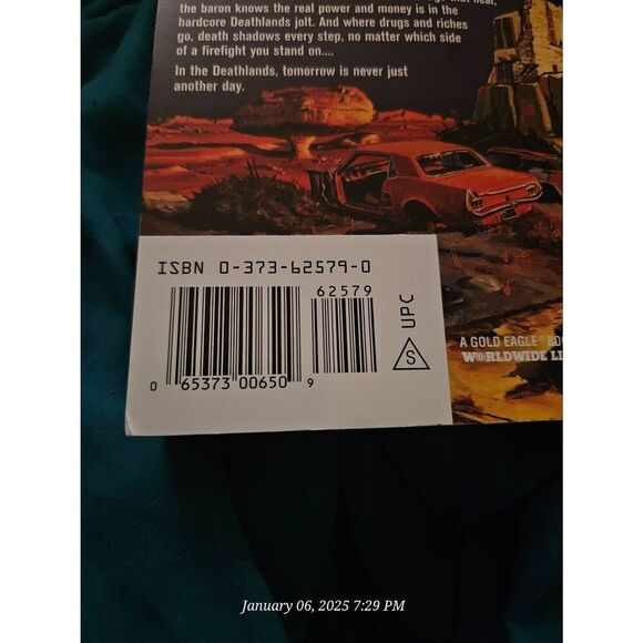 Death lands black harvest by James Axler gold eagle books isbn 0373625790 - Picture 4 of 5